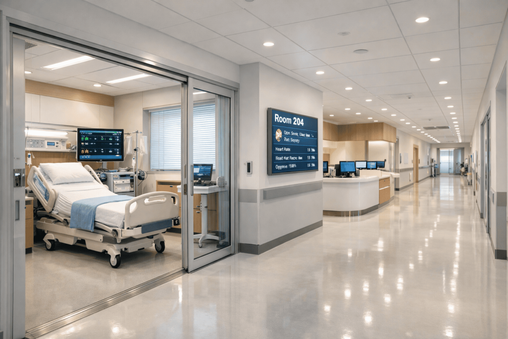 Modern healthcare facility infrastructure designed for safe and efficient patient care.