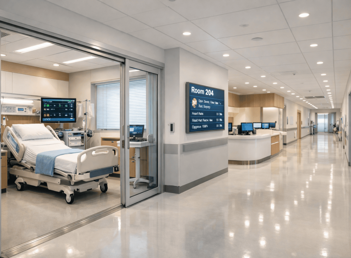 Modern healthcare facility infrastructure designed for safe and efficient patient care.